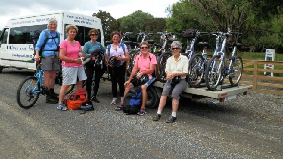 Top Trail can also look after groups including transfers and guided tours of the Bay of Islands