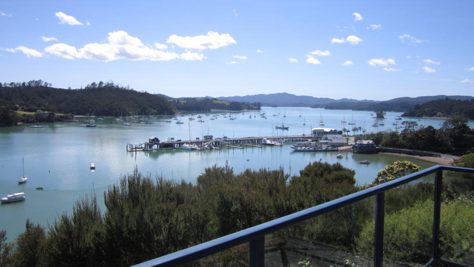 View over Port of Opua
