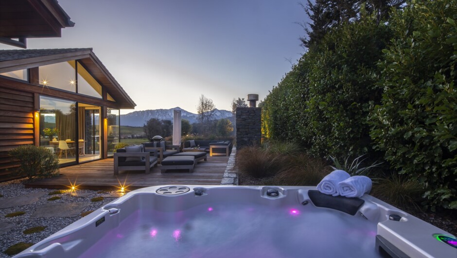 Your own private hot tub for the perfect apres ski