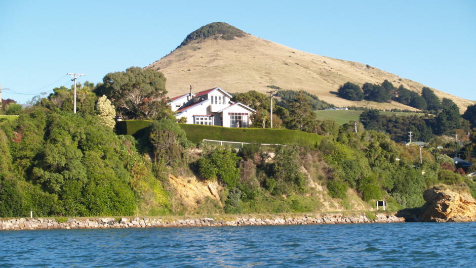 View of house from harbour
