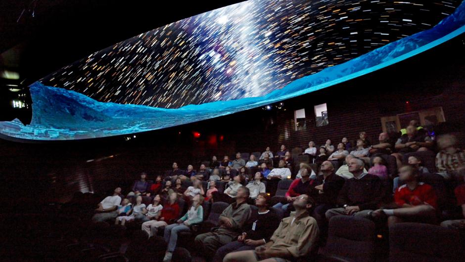 Begin the Big Sky Stargazing tour with an introduction and orientation in the comfort of our Theatre Planetarium, using a special live Digital Sky presentation highlighting unique features in our southern sky.