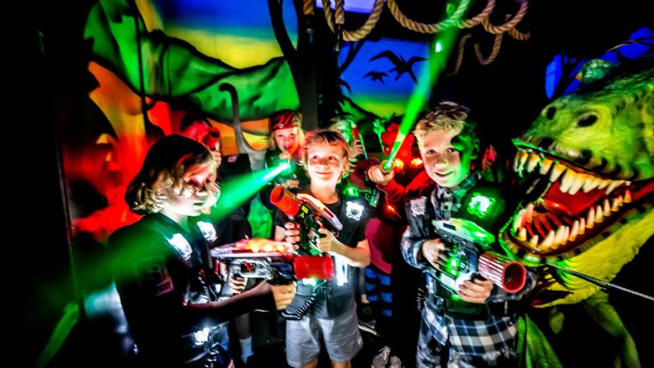 Game Over QT Jurassic Battle Lazer Tag fun for all ages