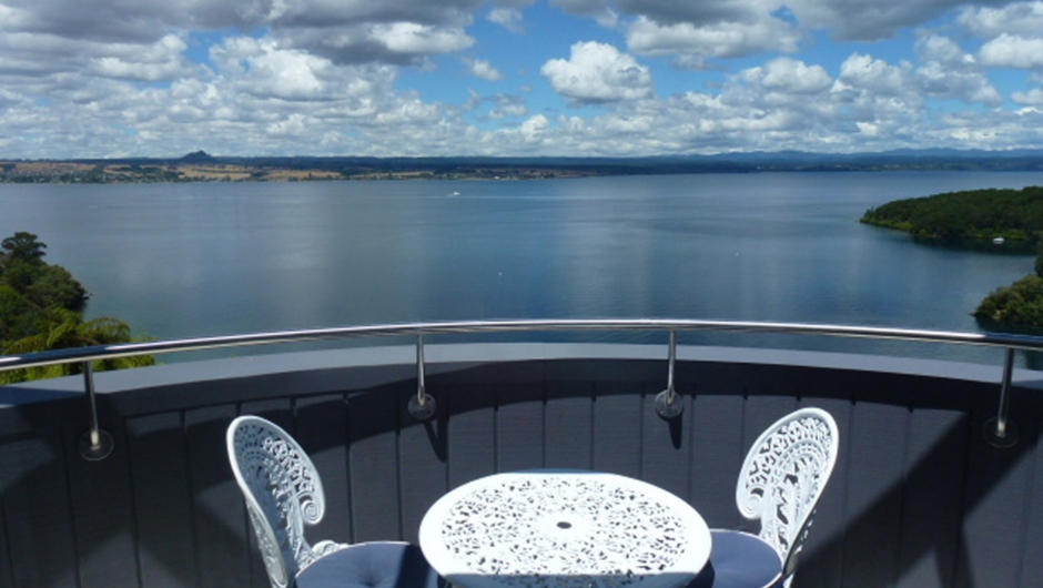 Amazing views across Lake Taupo