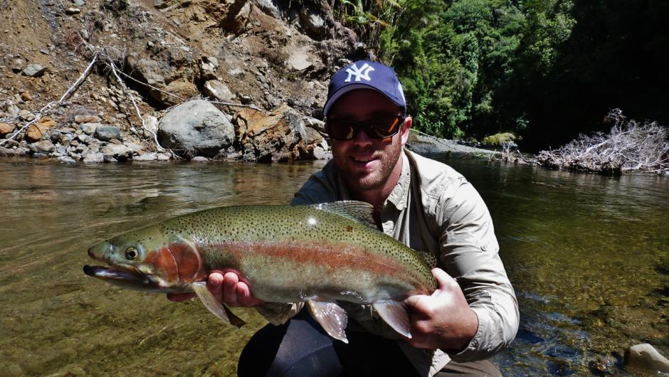 Wilderness dry fly fishing