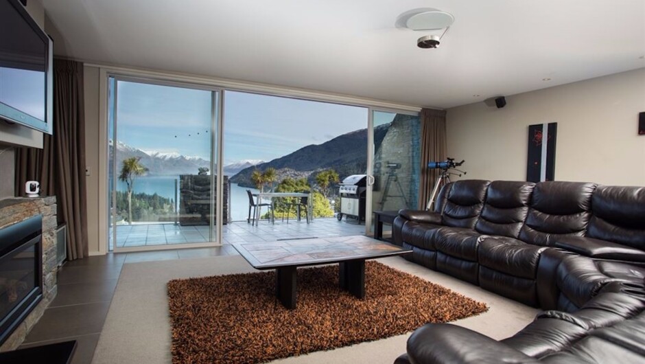 Large living room with beautiful views