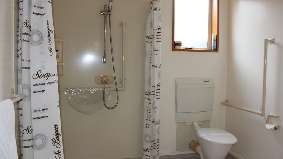 Studio (disabled access) - bathroom