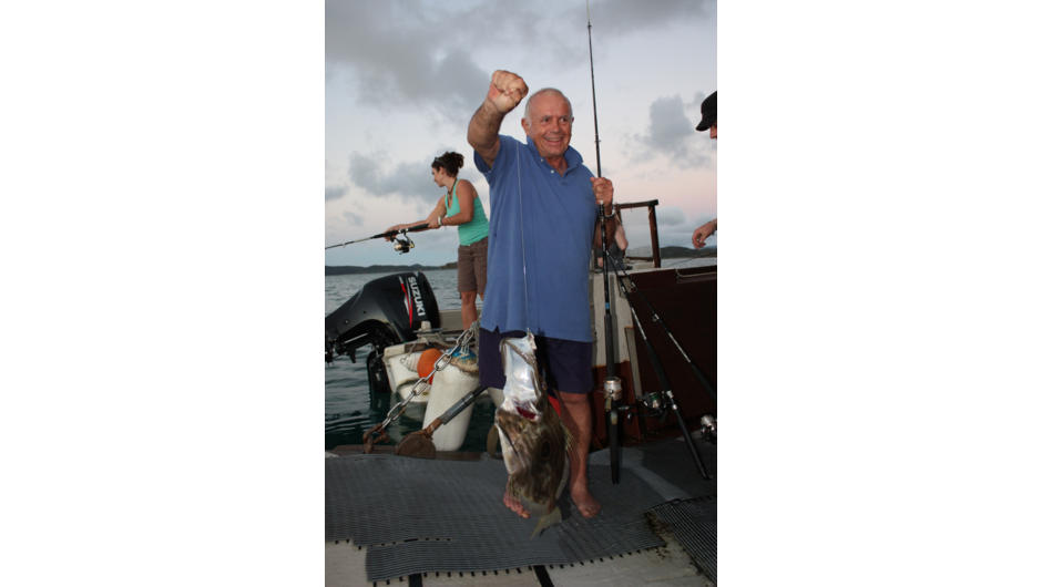 If you keep your 'lines tight' you might bring in fish for dinner on your overnight cruise