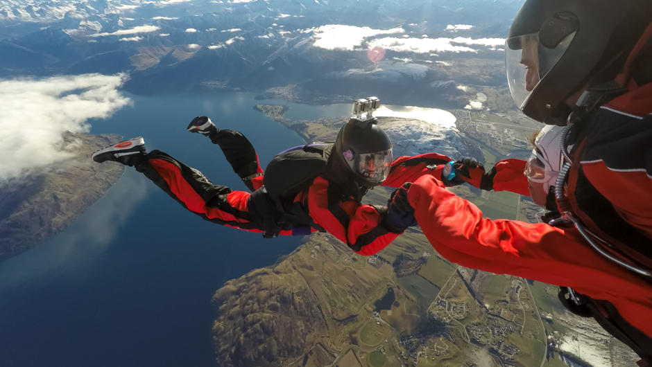 A personal skydive photographer will freefall alongside you to give you the highest quality photos and video footage in the country.