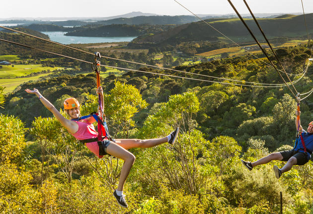 New Zealand is home to a number of spectacular zip lining experiences. Read on and find out where you can glide through spectacular native forest, across rivers and canyons.