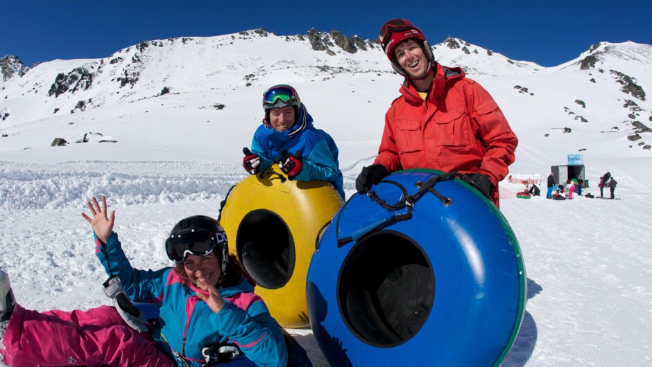 Snow Tubing at the Remarkables