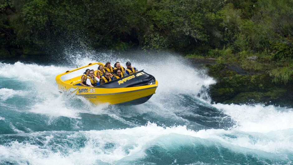 Jet boating the Rapids
