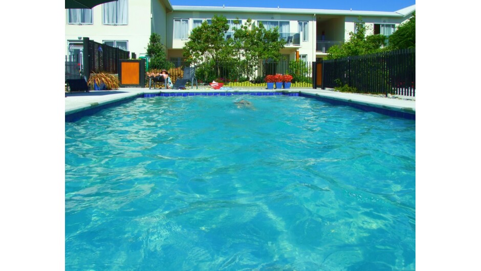 Relax in our swimming pool, heated in season