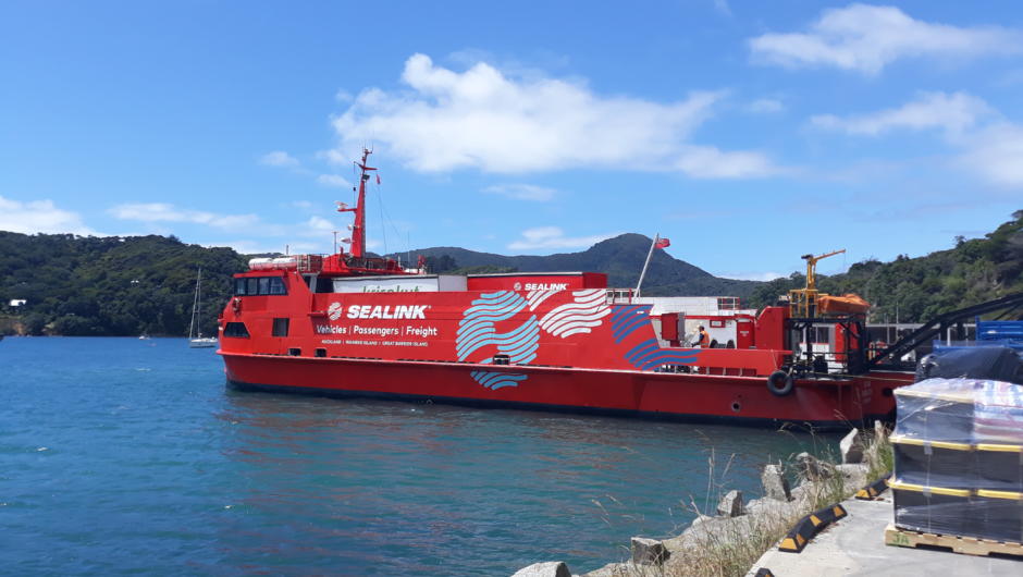 SeaLink Island Navigator at Tryphena