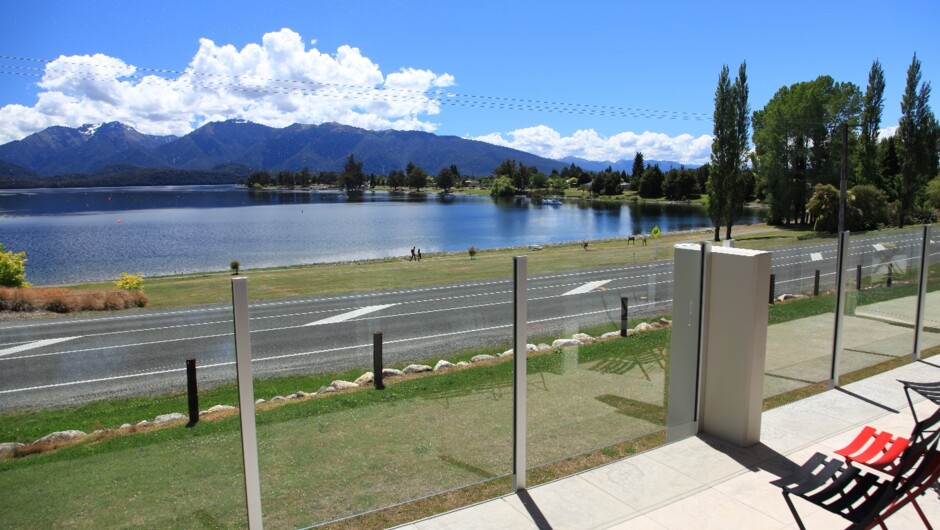 View from Marakura Lakeview Motels, Lake Te Anau
