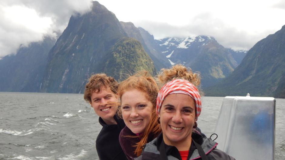 Cruising in the Milford Sound