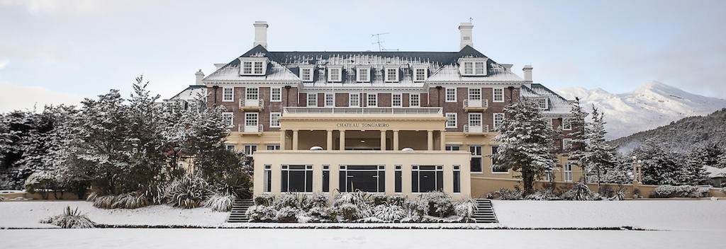 Chateau Tongariro Hotel during Winter