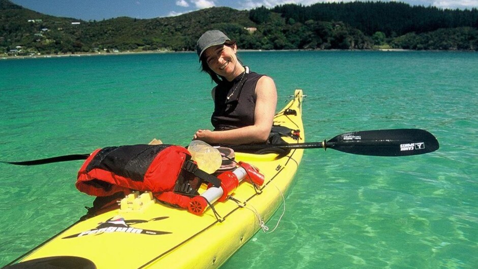 Sea Kayaking in tranquil warm waters