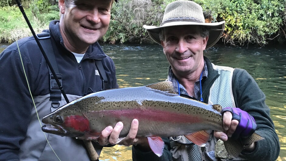 Guided fly fishing with Chris Jolly Outdoors
