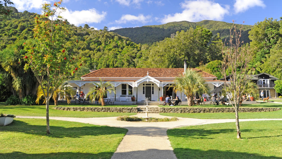 Furneaux Lodge has a rich history in the Marlborough Sounds