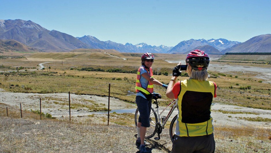 Stunning mountain scapes in the Mackenzie Basin