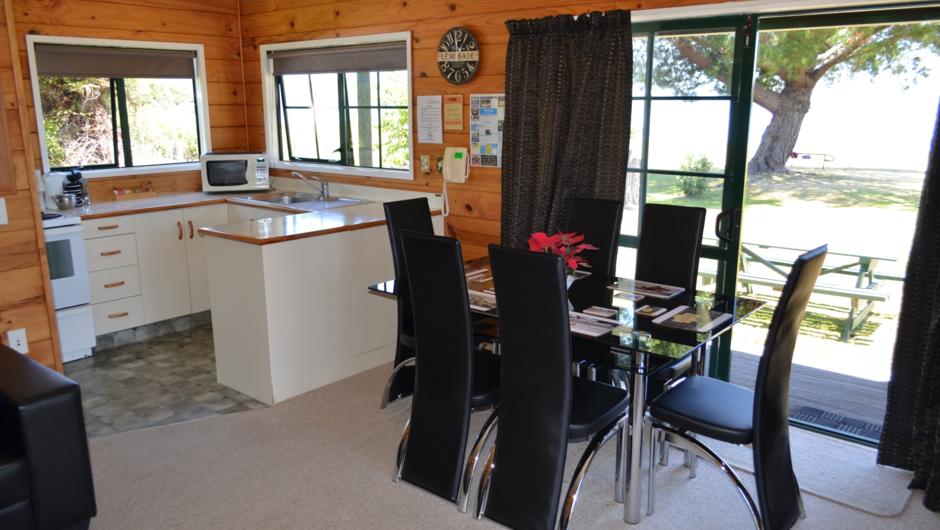 Lakefront 2 bedroom units just 50 metres from the lake edge, with own deck area. Large spacious units that have a separate lounge and dining area. Full kitchen facilities and bathroom.