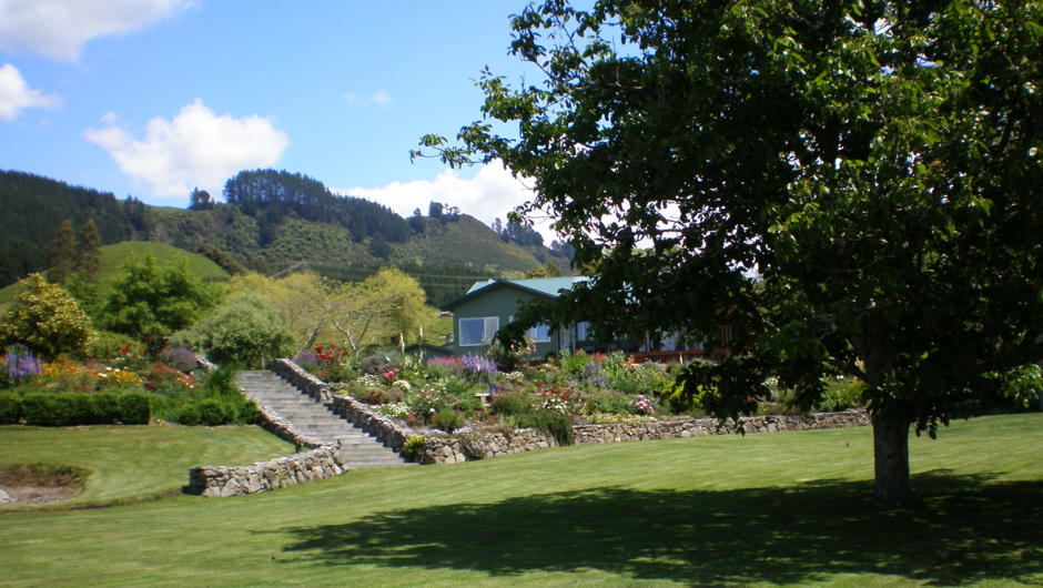 View from lower lawn