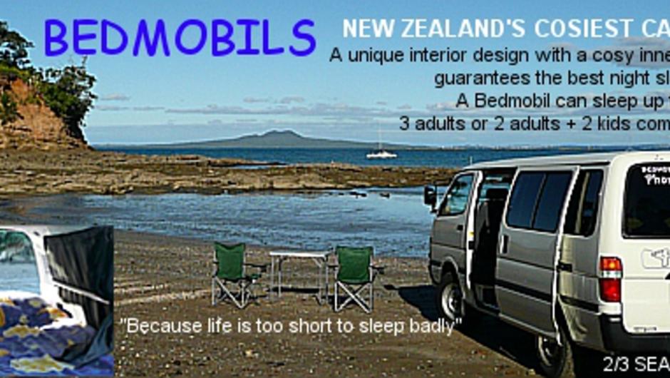 Bedmobil camper hire New Zealand1