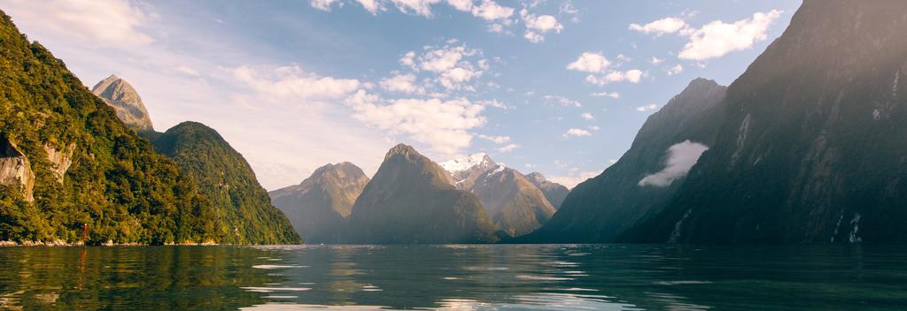 The majestic waters of Milford Sound