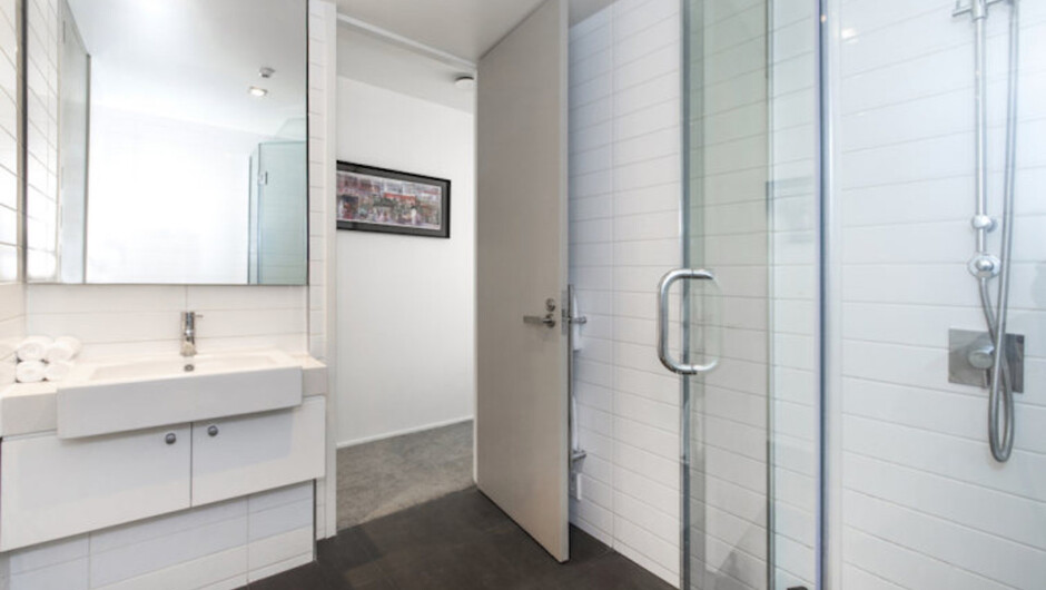 One of the four en-suite bathrooms