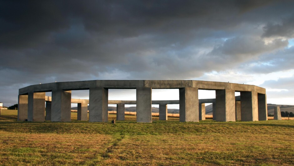 Stonehenge Aotearoa panorama