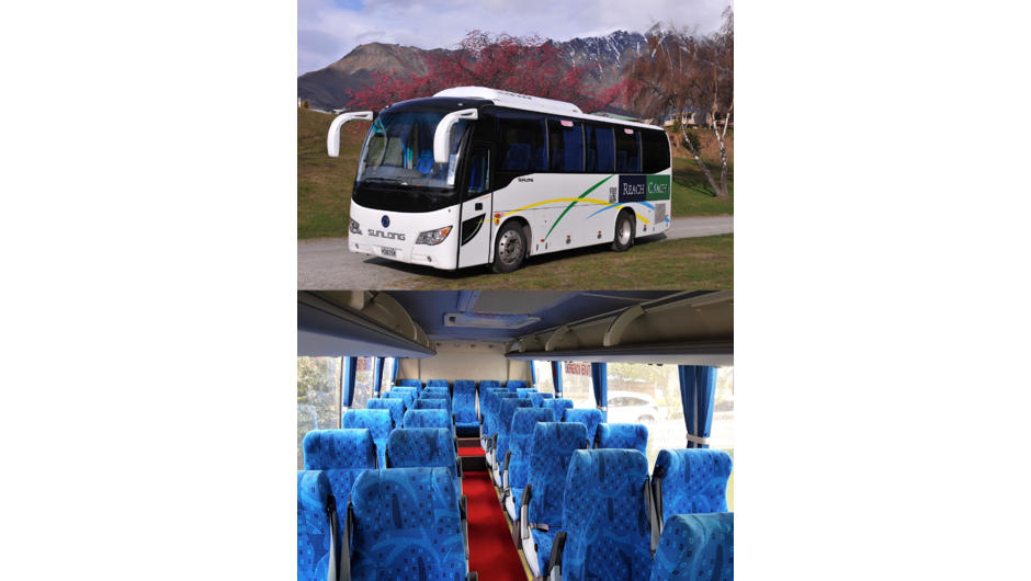 37-seater Sunlong bus