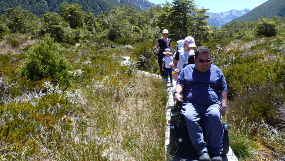 Wheelchair adventures in New Zealand