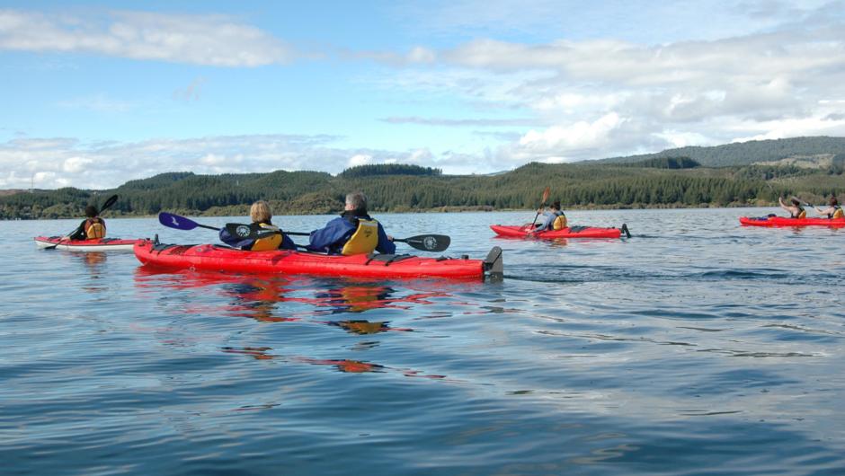 Kayaking Lake Rotoiti