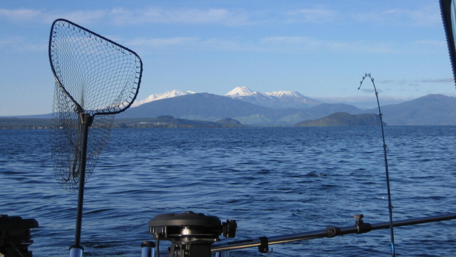 Snow on the mountains