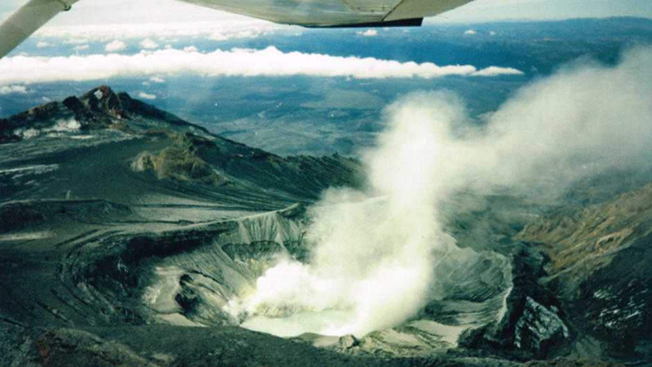 Mount Ruapehu Crater Flight