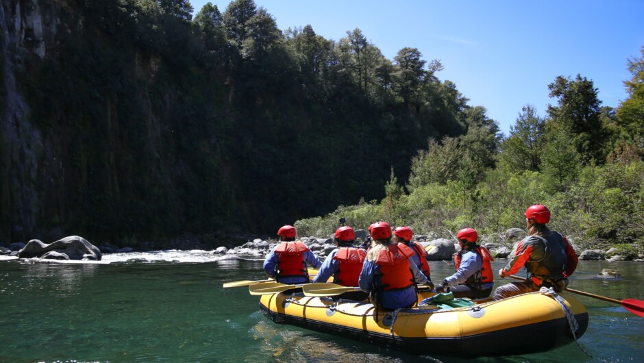 Rafting on the Tongariro River