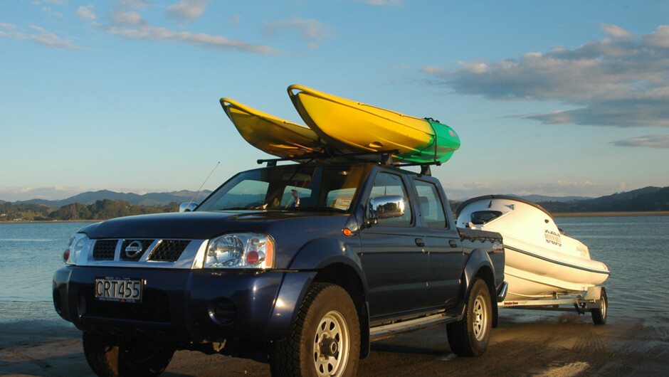 Boat and kayak