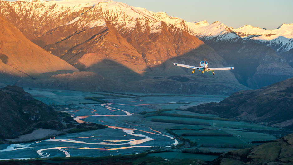 Fly to the gateway of Mt Aspiring National Park and back to Wanaka in just 20 minutes