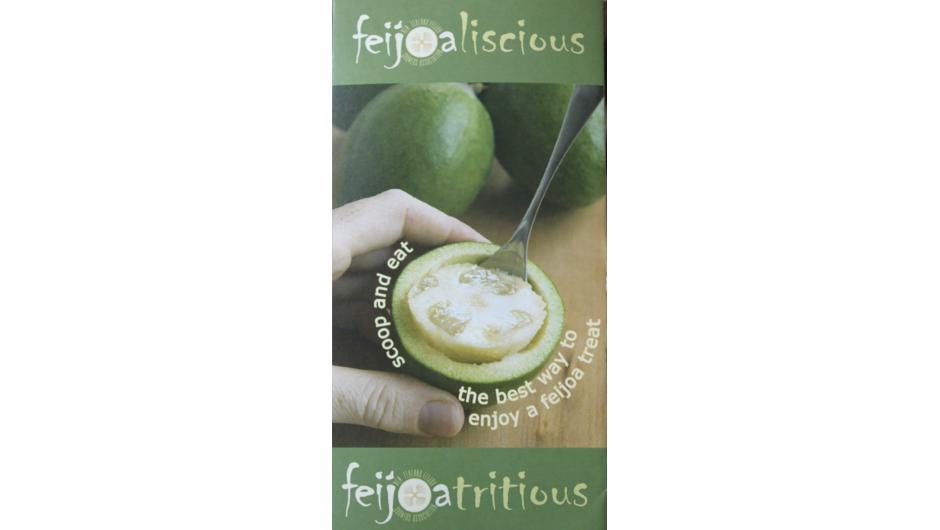 The feijoa - a unique New Zealand fruit.