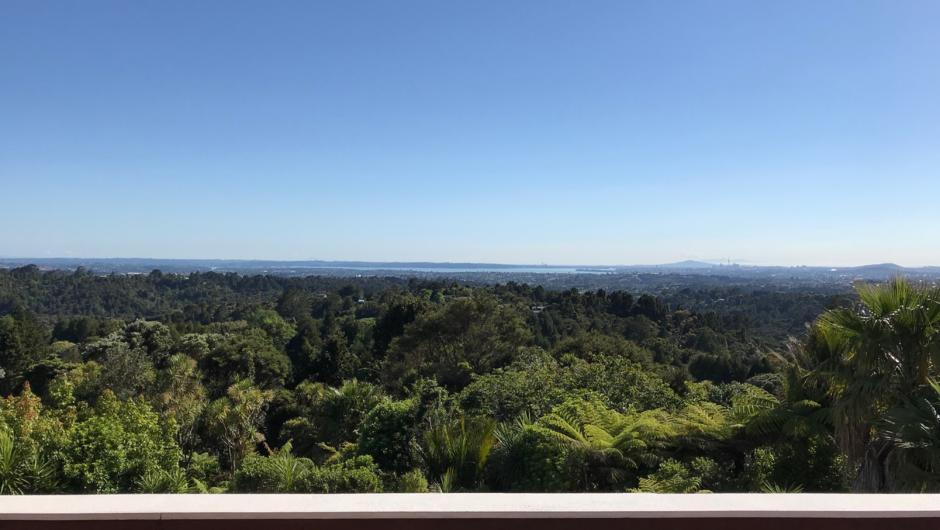Panaromic City view, Miharo Bed & Breakfast, West Auckland & Waitakere,