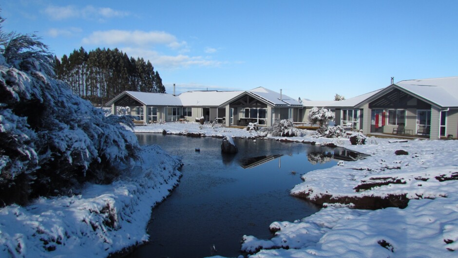 Winter at Tongariro Suites