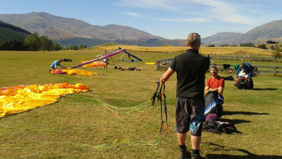 Learning to Paraglide with Extreme Air Queenstown.