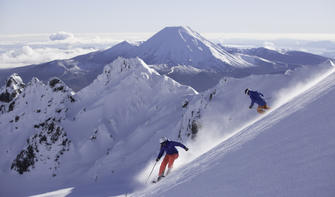 Whakapapa Ski Area, New Zealand - NZ's largest Ski Area.