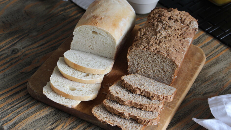 Fresh homemade bread