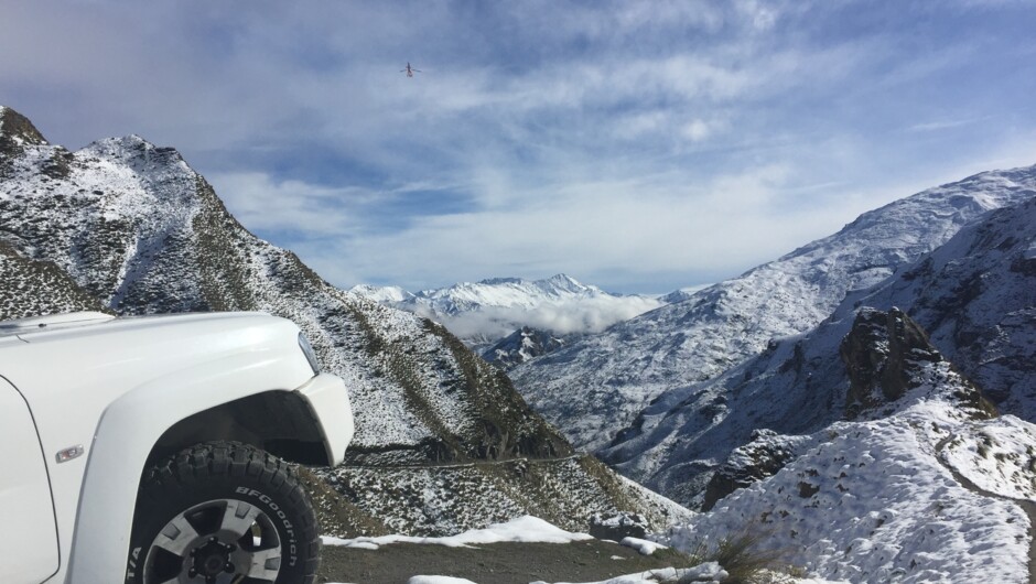 Winter, Long Gully & Mt Aurum

Private Land Rover Discovery tour into Skippers Canyon. Guide has 30 years experience guiding thousands around the Queenstown and Skippers Canyon areas.