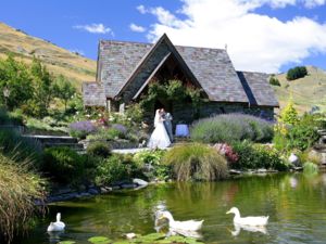 Intimate weddings at the Chapel by the Lake, Queenstown.