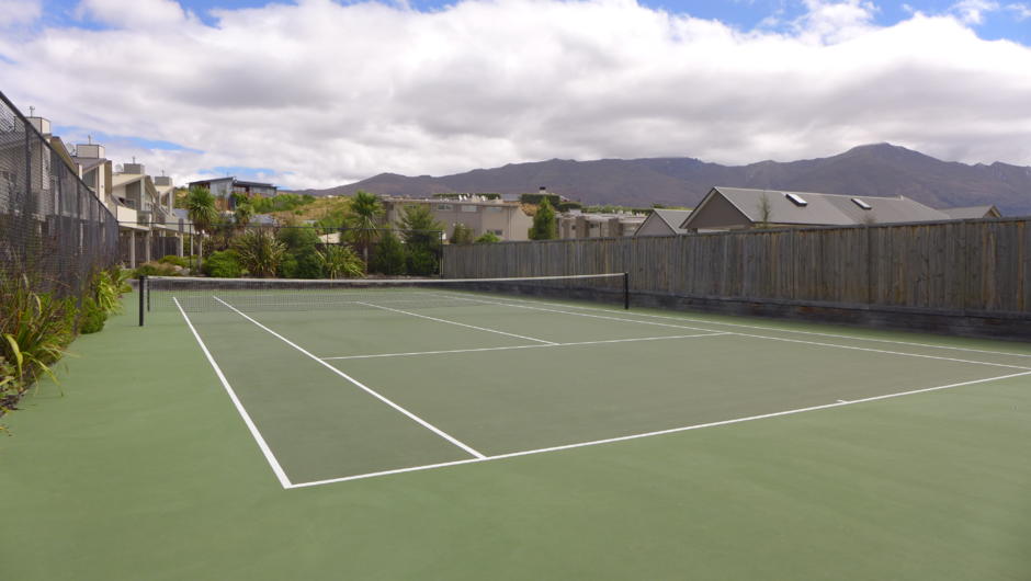Distinction Wanaka Tennis Court - Free for guests to use during their stay.