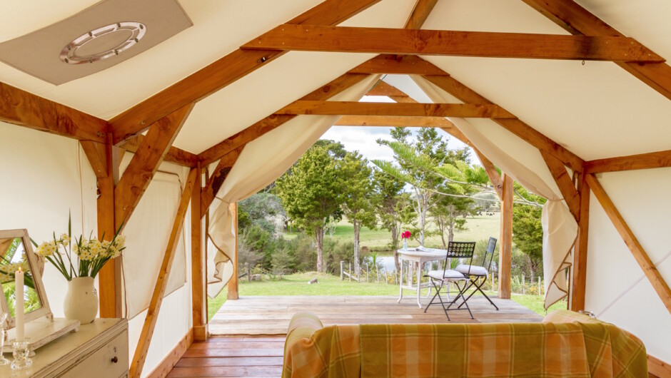 Gorgeous luxury camping or 'Glamping'