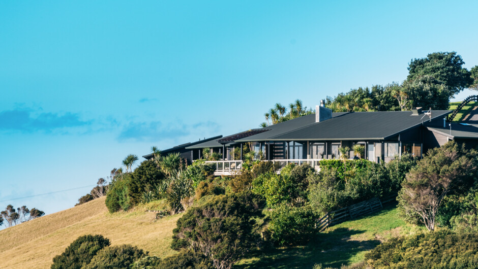 Private location of Lodge on Te Whau Penninsula