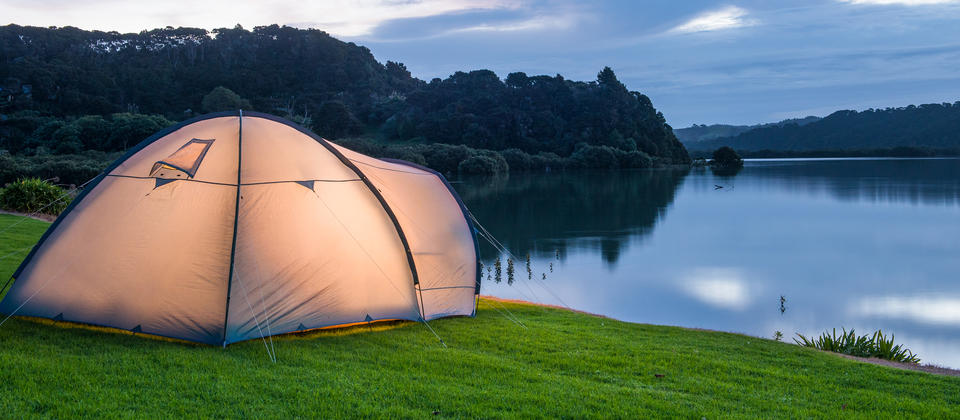 Waterview Tent Site, Waitangi Holiday Park